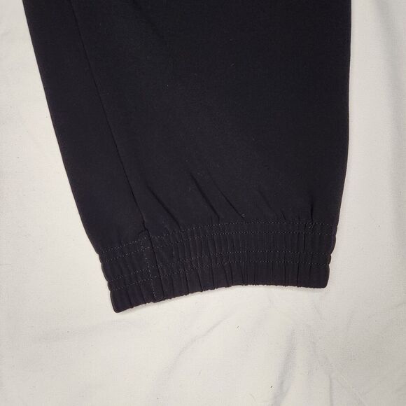 Athleta Womens 12 Metropolis Joggers Drawstring w/ Back Zipper Pocket Black - Picture 5 of 14